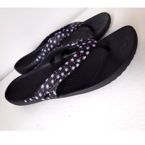 Crocs | Palm Tree Print Flip Flop